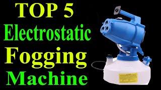 Top 5 Best Electrostatic Fogging Machine In 2020 | Electrostatic Mist Fogging Machine