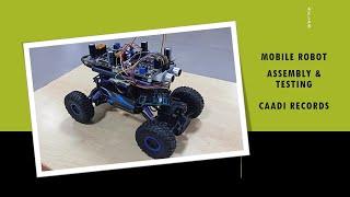 MOBILE ROBOT | AE LAB SRMIST | WHEEL ROBOT | ARDUINO | ASSEMBLY AND TESTING | ULTRASONIC SENSOR