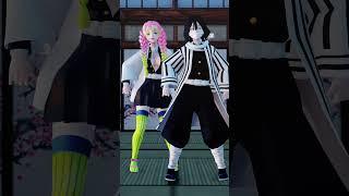 Mitsuri & Obanai - Shake Five - MMD  #demonslayer