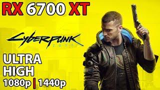 CYBERPUNK 2077 | RX 6700 XT | Benchmark | 1440p | 1080p