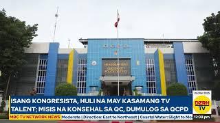 Kongresista, nahuling may kasamang TV talent; misis na konsehal sa QC, dumulog sa QCPD