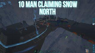 Claiming Snow North as A 10 Man ARK