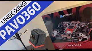 BETAFPV Pavo360 & Insta360 SMO360 Unboxing