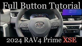 Ultimate 2024 RAV4 Prime XSE Button Guide