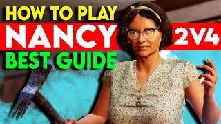 HOW TO PLAY as NANCY in Texas Chainsaw Massacre - Guide, Tips & Tricks