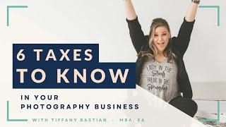 6 taxes every photographer should understand