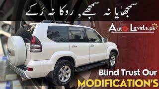 Cleanest Prado 2008 Model Facelift into 2021 #Auto Levels