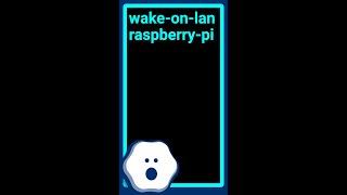 Does the Raspberry PI support WOL (Wake-on-LAN)? #shorts