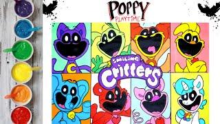 Smiling Critters Coloring Pages | Poppy Playtime Chapter 4 | #smilingcritters #poppyplaytime