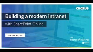 Building a Modern Intranet with SharePoint Online