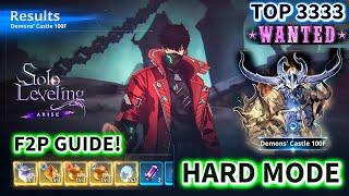 F2P GUIDE TO CLEAR WOBL HARD MODE BARAN FULL SETUP AND RUN