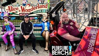 Blackpool Pleasure Beach Roller Coaster Challenge VLOG | April 2024