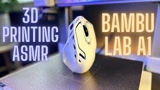 3D Printing - Wireless Mouse Build - ASMR - Bambu Lab A1