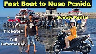 Fast Boat To Nusa Penida | NUSA PENIDA Day Trip - Most Beautiful Island in Bali! 