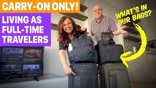 How we pack and travel with only carry-on luggage