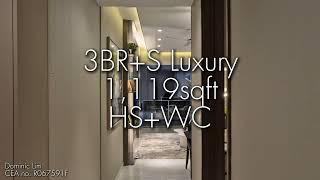 Grand Dunman 3-Bedroom + Study (Luxury) (1,119sqft - HS & WC ) Showflat Tour