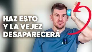 El rostro no puede envejecer si presionas este punto. Eliminación de hinchazón en la cara y papada.