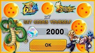 Get Free 2000 Chrono Crystals In Dragon Ball Legends Fast #dblegends #dragonball #dbl #cooler #broly