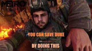 things you need to do to save duke in volga METRO EXODUS #metroexodus #duke'sdeath