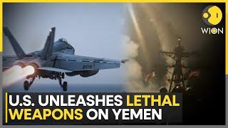 US-Houthis Conflict: US Airstrike Devastate Yemen Neighbourhood | World News | WION