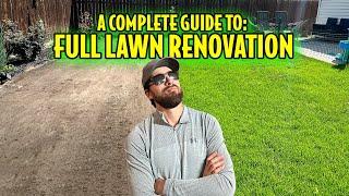 Ultimate Guide For Fall Lawn Renovation! Step by Step!