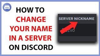 How to Change Your Name on a Server on Discord