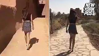 Young Saudi woman sparks controversy with mini skirt video | New York Post