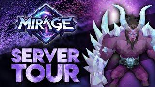 This New *CUSTOM* RSPS Is Blowing Up! (100+ ONLINE!) : Mirage Server Tour : (HUGE GIVEAWAY!)