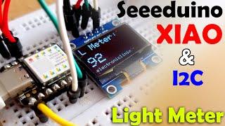 Seeeduino XIAO and Oled Display based Light meter, Seeeduino XIAO I2C, smallest Arduino, AllPCB