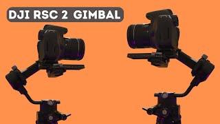 DJI RSC2 Gimbal | Improve your videos | Stabilize your footage with the Gimbal - Part 1