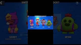 Who should I pick? Spike ,Meg , amber ,or sandy? #legendary #brawlstars #sandy #spike #amber #foryou