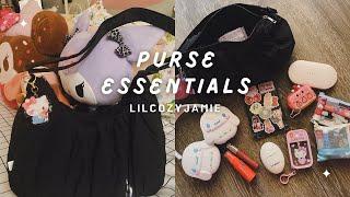 Whats in my purse  | goodtotes croissant sling