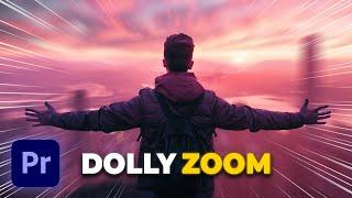 How To Make a Dolly Zoom Vertigo Effect in Premiere Pro (2024)