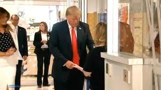 President Trump and the First Lady Melania Trump visit Nationwide Childrens Hospital  Columbus, Ohio