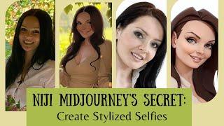 Create Fun Selfies with Niji: Midjourney's Niji Secret  | 5-Step Tutorial   #midjourneytutorial