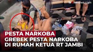 Polisi Gerebek Rumah Ketua RT, Tangkap 9 Tersangka Pengguna dan Bandar Narkoba | OneNews Update