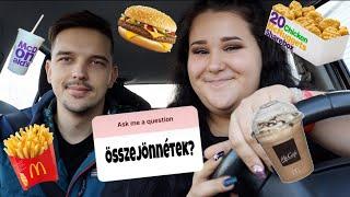 Mc Donalds Mukbang Kristóffal | Magyar Barbara