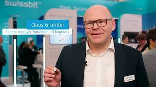 Swissbit Security Solutions | 3 questions to Claus Gruendel, GM Embedded IoT Solutions