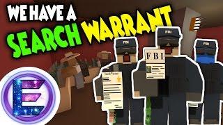 FBI Roleplay - We have a Search Warrant! - Taking Down Dealers - Unturned RP