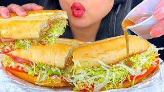 ASMR HAM AND CHEESE SANDWICH | SO SIMPLE YET SO AMAZING | MUKBANG | EATING SOUNDS | ASMR PHAN