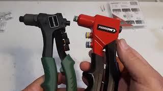 Arrow &  Metakoo Comparing Rivet Guns