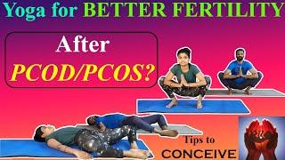 Top 10 Yogasana to get Pregnant | After PCOS/PCOD ?