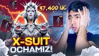 37,400 UC YANGI KOSTYUM-X OCHAMIZ  PUBG MOBILE!!!