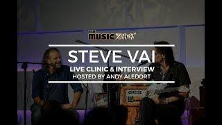 Steve Vai Live Clinic & Interview w/ Andy Aledort at The Music Zoo