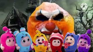 The Annoying Orange Zombie 11.0 Minibods (Newt.Lulu.Bubbles.Fuse.Pogo.Jeff.) And Pear Demon Zombies