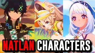 NEW NATLAN CHARACTERS REVEALED! Genshin Impact 5.0 First Look