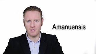 Amanuensis - Meaning | Pronunciation || Word Wor(l)d - Audio Video Dictionary