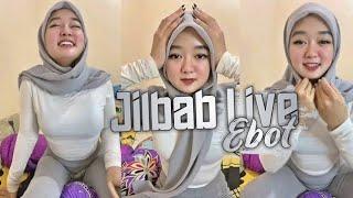 Jilbab live challenge ebot - hijab style - bigo live