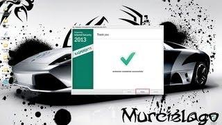 How to activate Kaspersky Internet Security 2013 with a key file