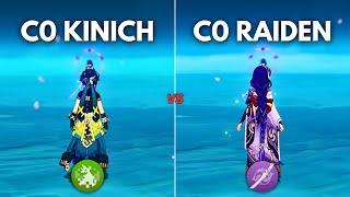 Who to Pull ?? C0 Kinich vs Raiden !! [ Genshin Impact ]